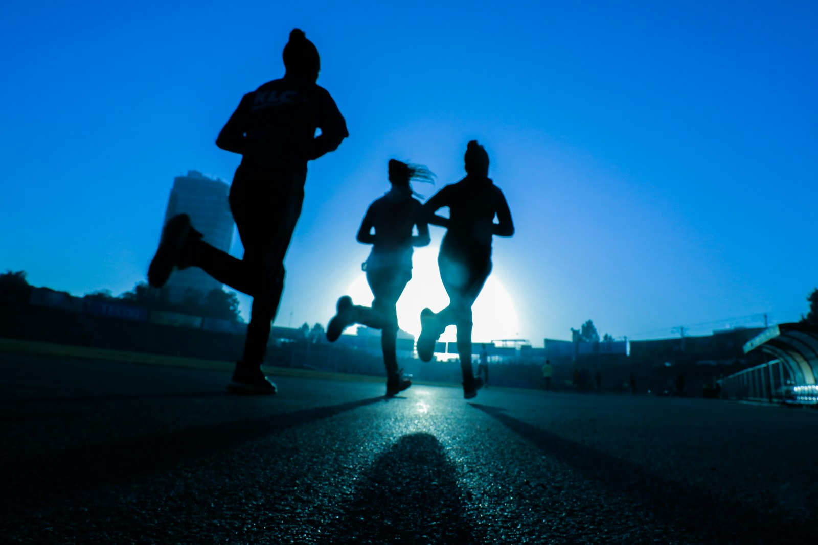 Sprinter i startblokk